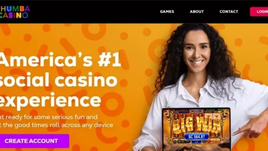 Chumba Casino homepage