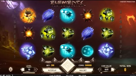 Elements Slot reels