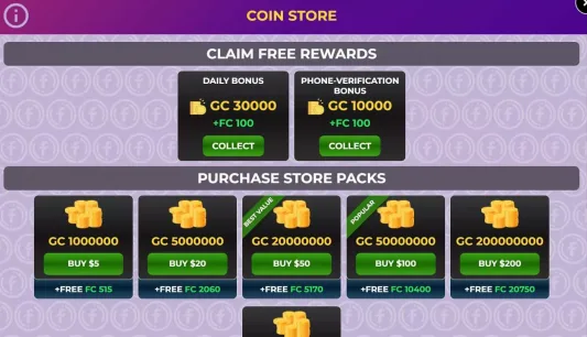 Fortune Coins Coin Store