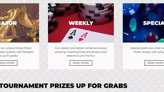 Global Poker tournaments