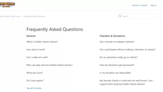 Golden Hearts FAQ
