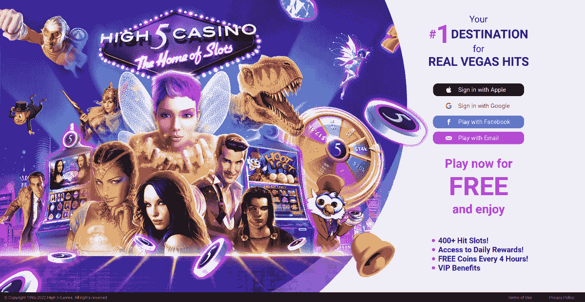 High 5 Casino Review 2024 - 5 Free SC+ 250 GC + 600 Diamonds