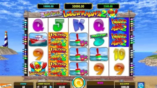Lucky Larry's Lobstermania reels
