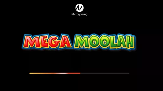 Mega Moolah loading screen