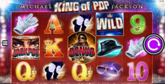 Michael Jackson slot reels