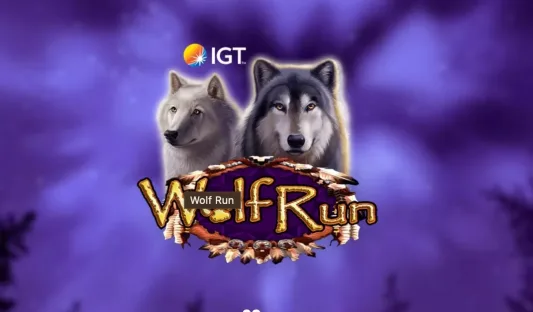 Wolf Run slot loading screen