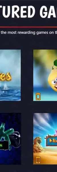 sweepslots casino featured games