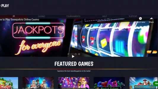 sweepslots casino how to play
