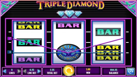 triple diamond small win
