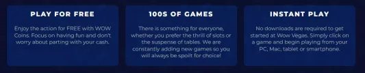 Wow Vegas Specs
