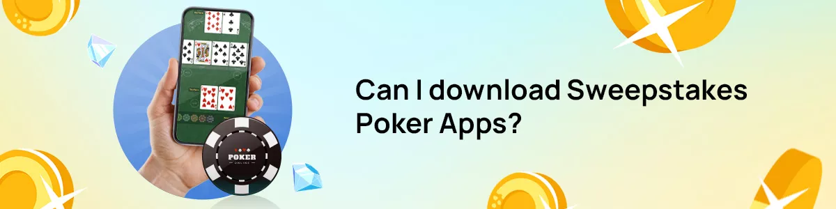 sweeps poker app banner