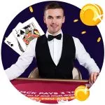sweeps blackjack round icon live dealer