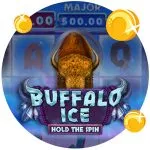 buffalo ice sweeps slot round image