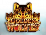 Golden Wolves Desktop Image