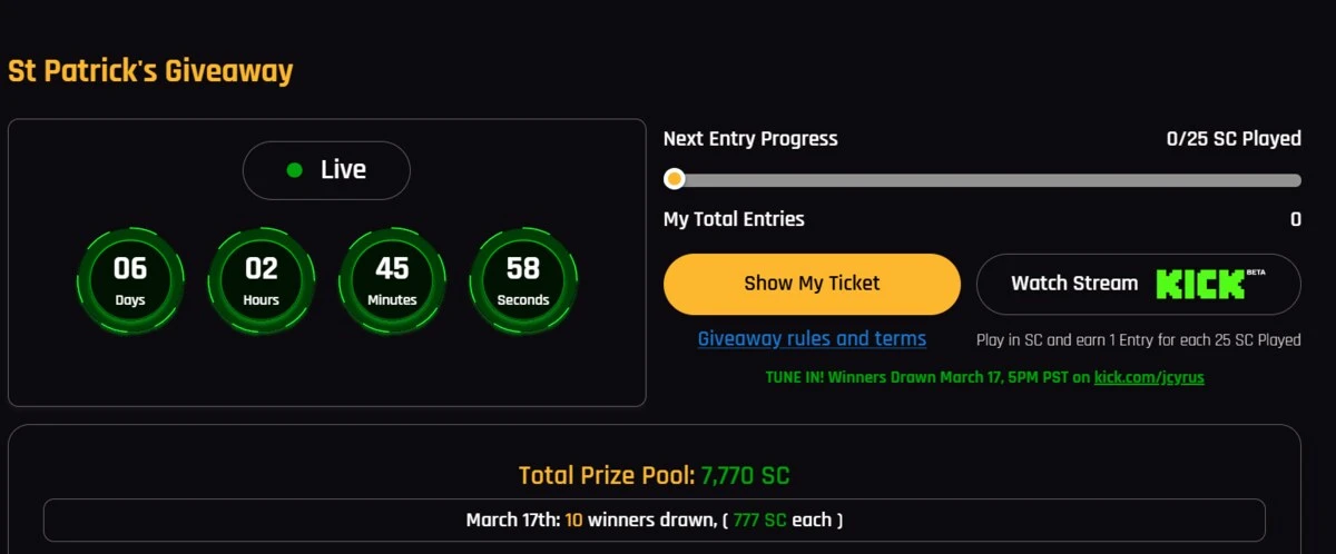 St Patrick's Giveaway